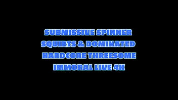 Misfits give bubble butt slut rough threesome & she loves it