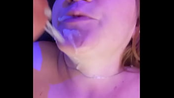 Wife gets facial