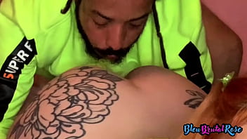 Vespa mandarinia beautiful big booty redhead slut cocksucking spitting & gagging before getting pussy fucked pawg milf ass eating sloppy wet blowjob