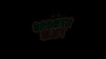 New girl bubble butt wide hips puffy pussy natural tits tight leggings super stretching