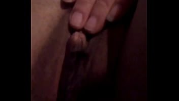 Slut rubbing pussy