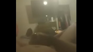 Busting big nut all over myself