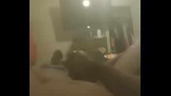 Busting big nut all over myself