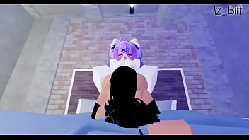 Fucking a futa on roblox