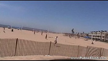 Public flashing ginger08