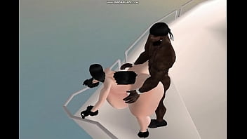 Big ass bitch being fucked by bbc vu