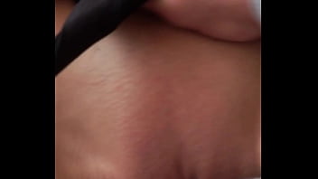 Vilja’s face red from slaps throat crushed under my grip as i fuck her limp body on the table