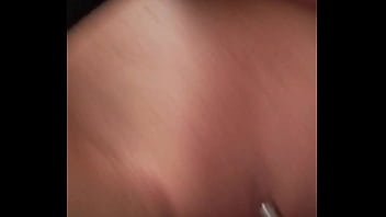 Vilja’s face red from slaps throat crushed under my grip as i fuck her limp body on the table