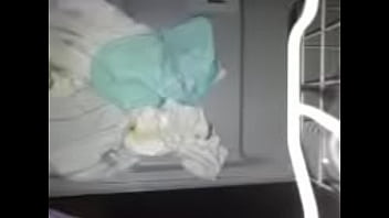 Panty play with my cock for hubbard