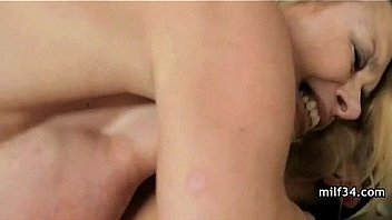 Horny milf and greasy garage cock