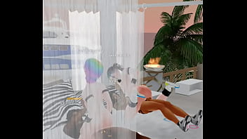 Two black guys fuck two twinks