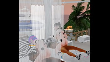 Two black guys fuck two twinks