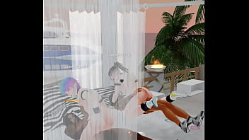 Two black guys fuck two twinks