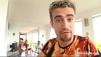 Busty babe nikky rider bounces her ass on a cock outside