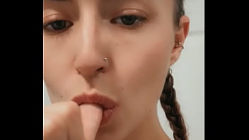 Naughty blonde teases and act like she has a dick in her mouth Naughty blonde teases and act like she has a dick in her mouth