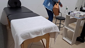 An anal rectal exam performed by a real doctor