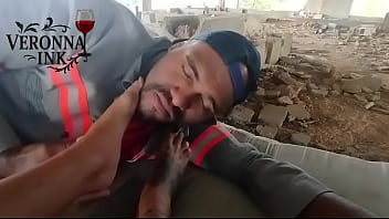 Veronna invade a obra só pra atiçar the black hunter 2