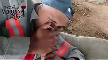 Veronna invade a obra só pra atiçar the black hunter 2