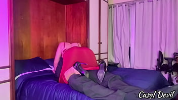 Ruiva safada me chamou pra casa dela antes da formatura e sentou gostoso na minha pika