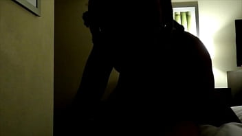 Asmr ebony slut giving head in the bed