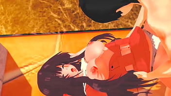 Kaoruko waguri gets impregnated until her pure pussy drips with cum