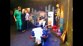 Christina is heading out to get fucked by three men at once