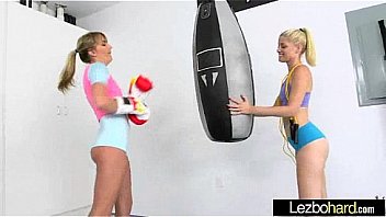 Lez girls charlotte stokely & kenna james in sex action clip 10