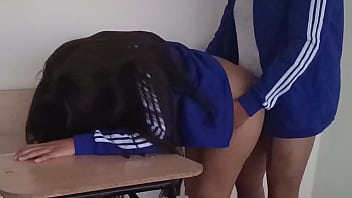 This is what real friends do when the classroom is empty wait are they recording us right now i like that 18 years old and all she thinks about is fucking