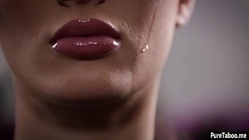 Troubled student fucks a stepsister teens tighty pussy