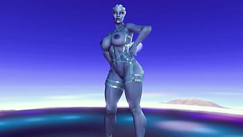 Gorgeous liara tsoni nude posing alone and seduces you to melding