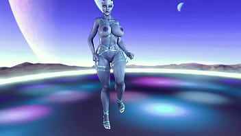 Gorgeous liara tsoni nude posing alone and seduces you to melding