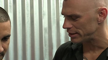 Stacy adams gets a big load of jizz on her face