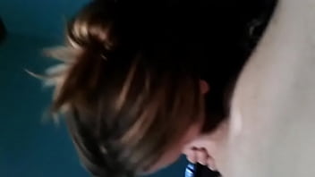 Slut loves sucking cock