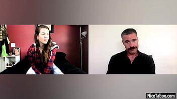 After talking babe enjoyed hardcore solo action