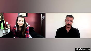 After talking babe enjoyed hardcore solo action