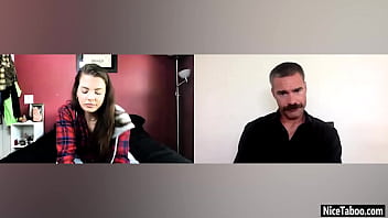 After talking babe enjoyed hardcore solo action