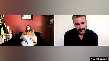 After talking babe enjoyed hardcore solo action