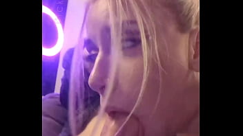 Using your cock for amusement becomes a drooling throatjob video free