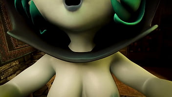 Midna cutely kisses while getting fucked and loves it