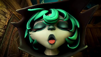 Midna cutely kisses while getting fucked and loves it