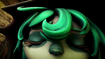 Midna cutely kisses while getting fucked and loves it