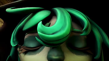 Midna cutely kisses while getting fucked and loves it