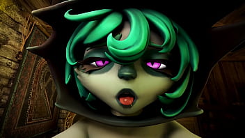 Midna cutely kisses while getting fucked and loves it