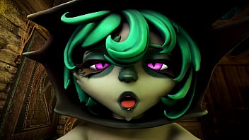 Midna cutely kisses while getting fucked and loves it