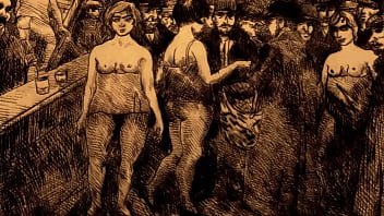 Retro erotic drawings