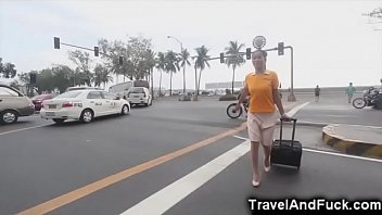 Traveler fucks a filipina flight attendant