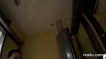 Exquisite czech chick gets teased in the mall and screwed in pov