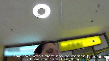 Exquisite czech chick gets teased in the mall and screwed in pov