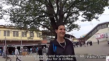 Exquisite czech chick gets teased in the mall and screwed in pov