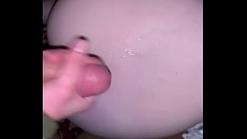 Amateur Gets Cum On Her Back thumbnail